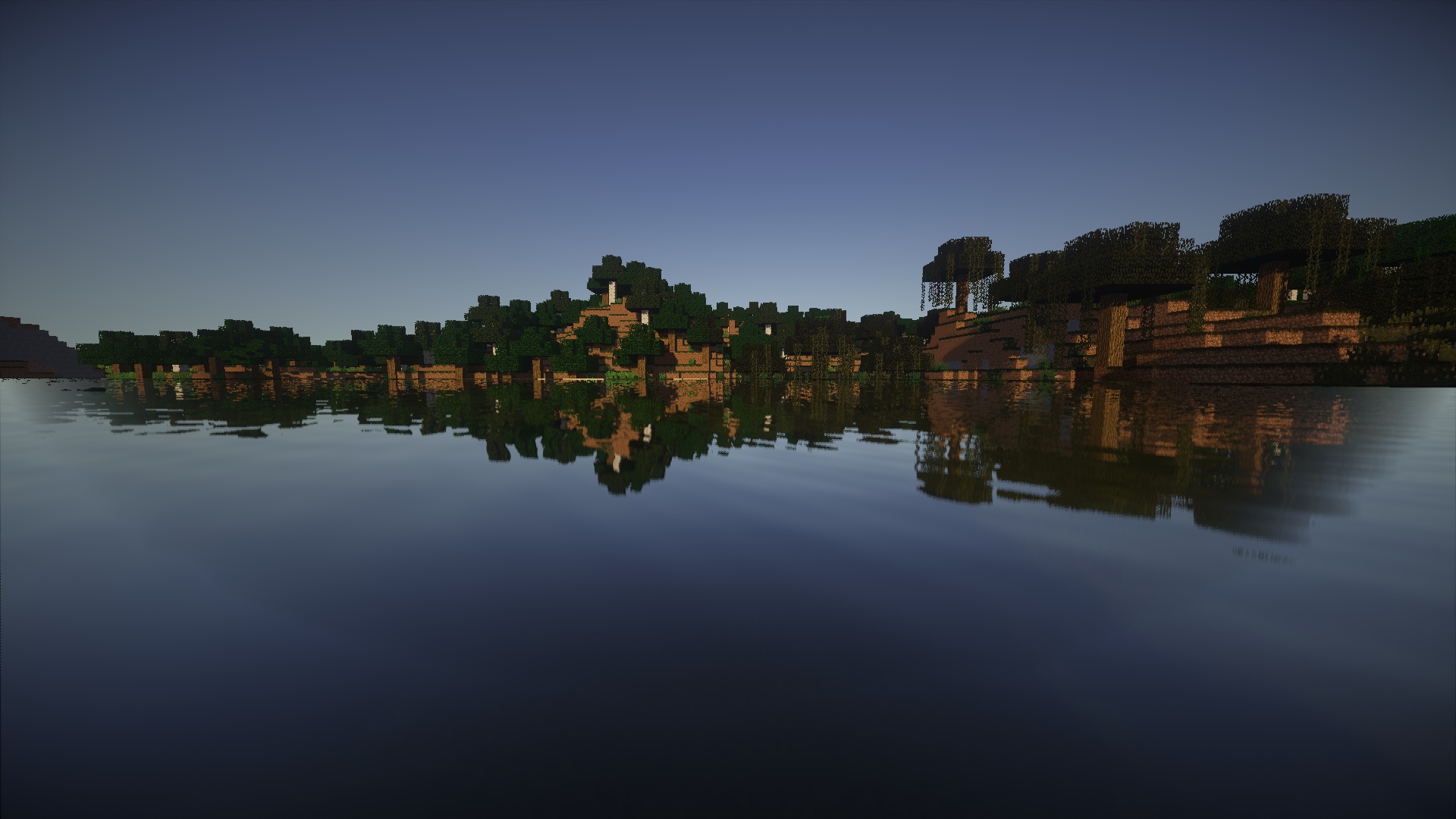 Minecraft 森林湖泊